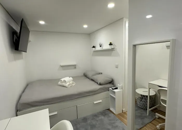 Apartamento Estudio Novo - Fantastico T0 Porto